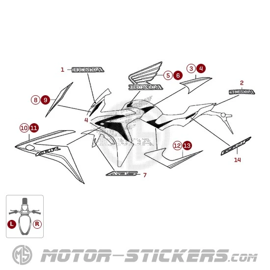 Honda CBR 650F 2015