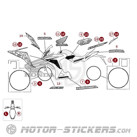 Honda CBR 650F 2016