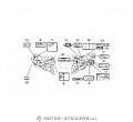 Honda CBR 954RR 2002 - Etichette di avvertenza
