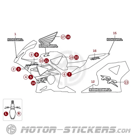 Honda CBR 954RR Fireblade 2002
