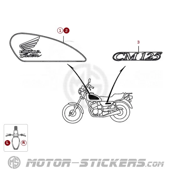 Honda CM 125 Custom 1999