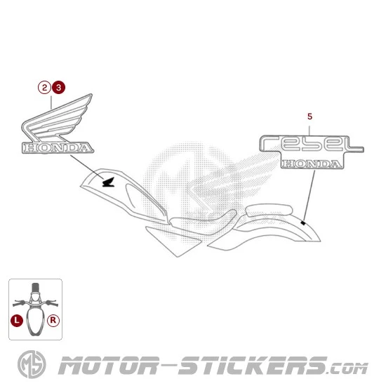 Honda CMX500 REBEL 2024
