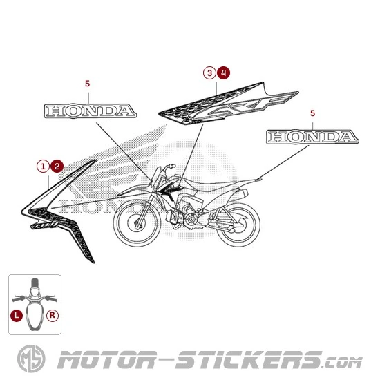 Honda CRF110 2017