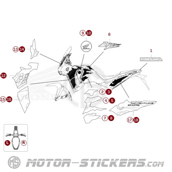 Honda CRF1100 AFRICA TWIN ADVENTURE SPORTS 2026