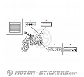 Honda CRF250R 2012 - Caution Labels