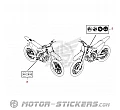 Honda CRF250R 2022 - Caution Labels