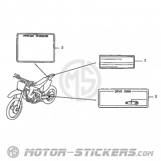 Honda CRF450R 2007 - Warnhinweise