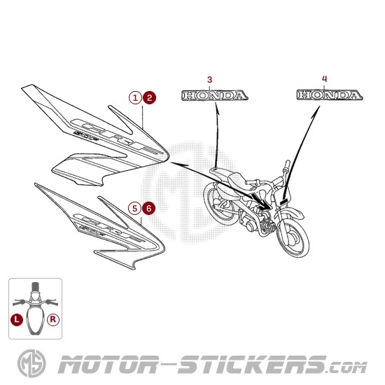 Honda CRF50F 2004