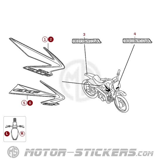 Honda CRF50F 2010