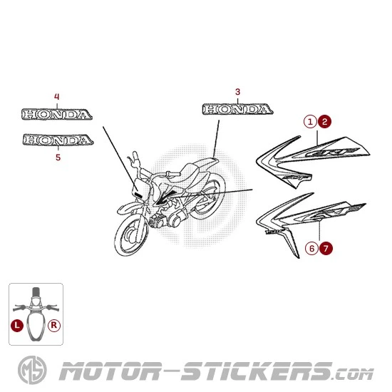 Honda CRF50F 2011