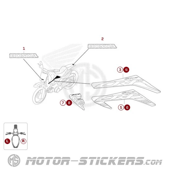 Honda CRF50F 2025