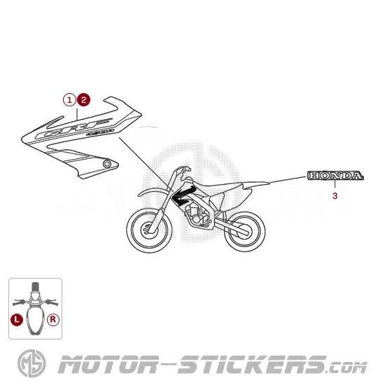 Honda CRF 450R 2004