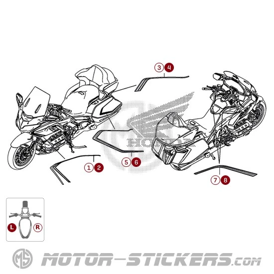 Honda GL1800 GOLD WING 2020