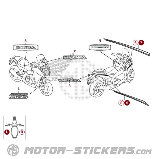 Honda INTEGRA 700 2013