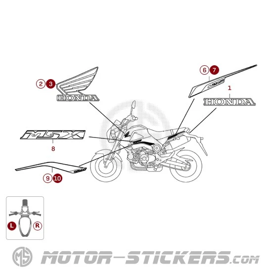 Honda MSX125 GROM 2015