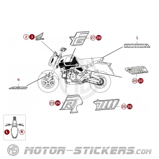 Honda MSX125 GROM 2023