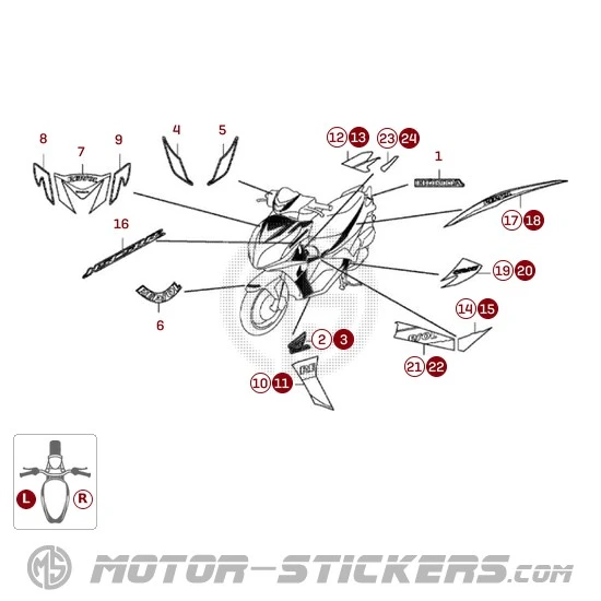 Honda NSC50 R Repsol 2013