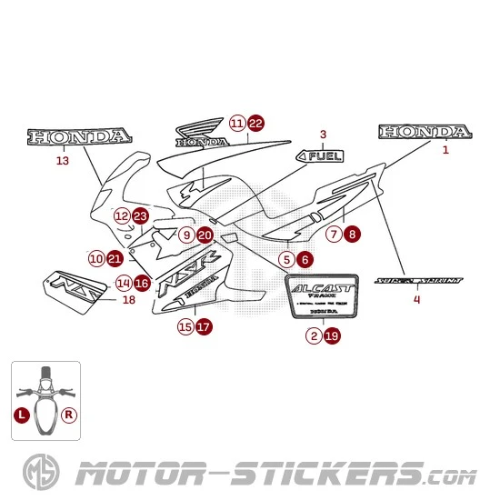 Honda NSR 125R 2001