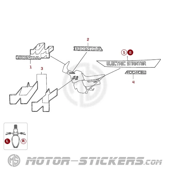 Honda NX125 TRANSCITY 1989
