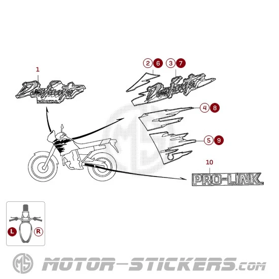 Honda NX250 DOMINATOR 1993