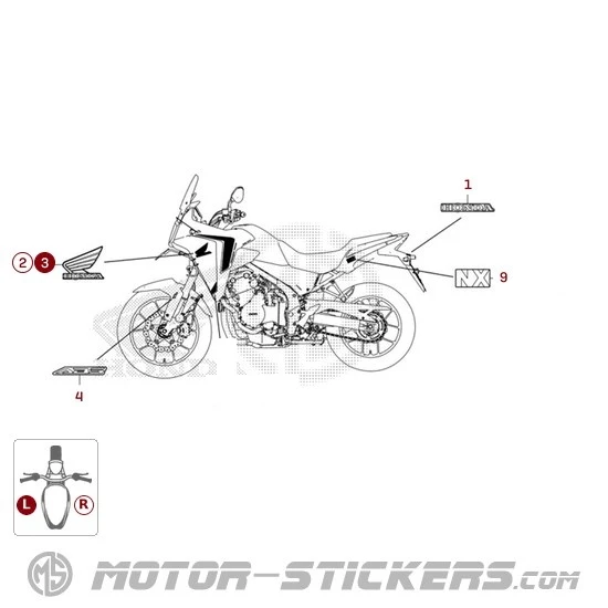 Honda NX 500 2024