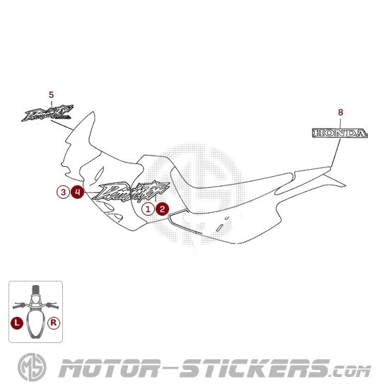 Honda NX 650 Dominator 1998