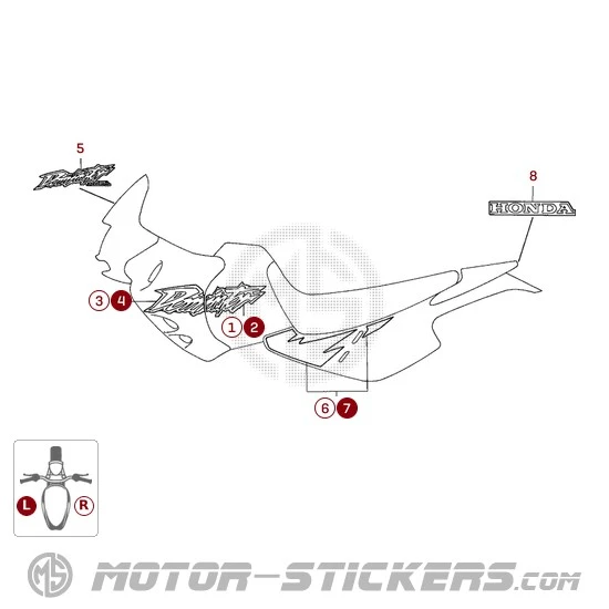Honda NX 650 (NX 500) Dominator 1999