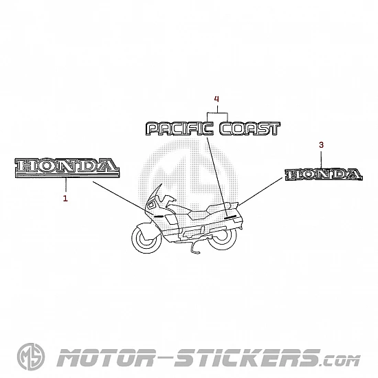 Honda PC800 1990