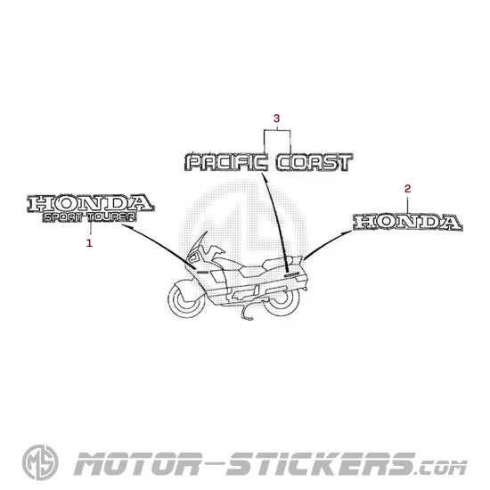 Honda PC800 1997
