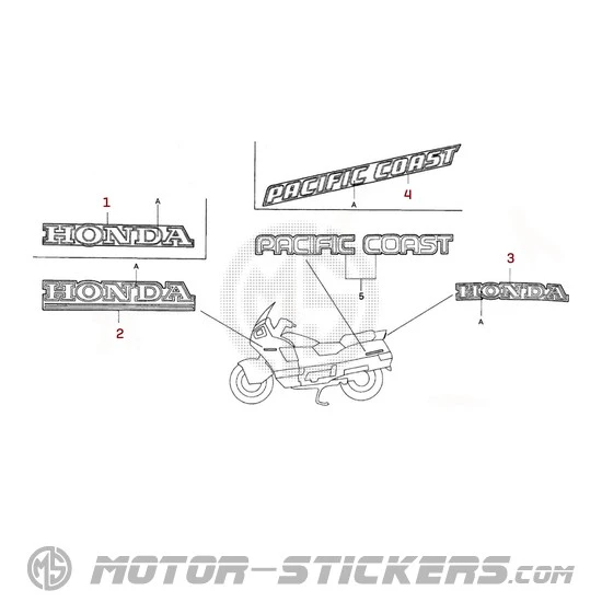 Honda PC800 1998