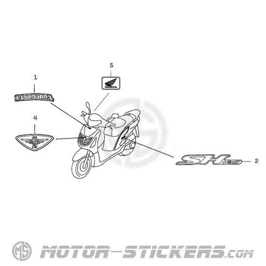 Honda SH125i 2003