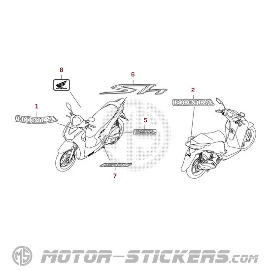 Honda SH150i 2026