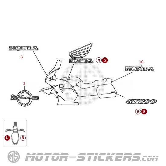 Honda ST 1100 Pan European 1991