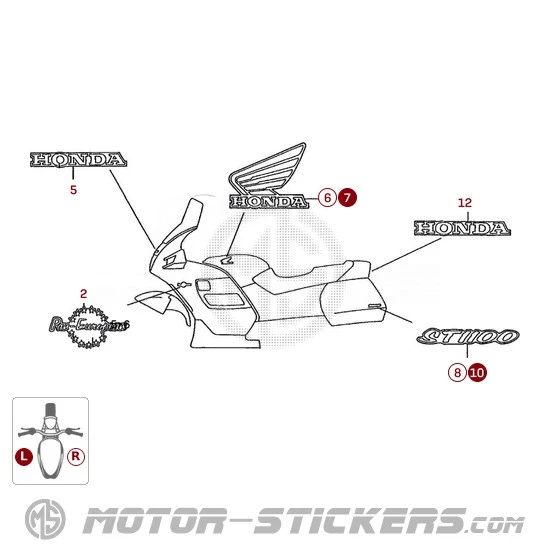 Honda ST 1100 Pan European 1991