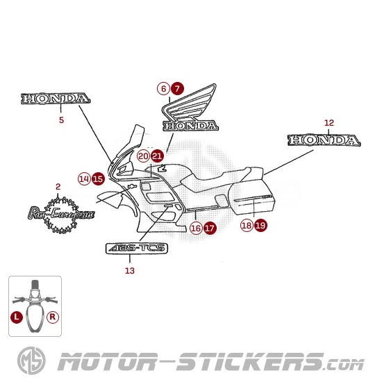 Honda ST 1100 Pan European 1993