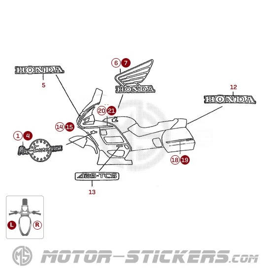 Honda ST 1100 Pan European 1995