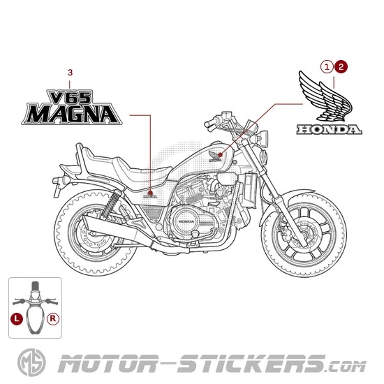 Honda VF1100C MAGNA 1983