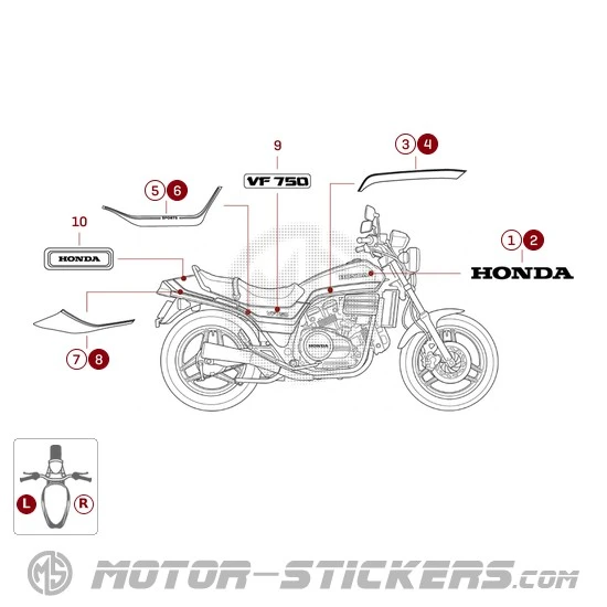 Honda VF750 S Sabre 1983