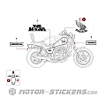 Honda VF750 C V45 Magna 1986