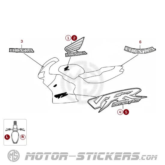 Honda VFR800 INTERCEPTOR 1998