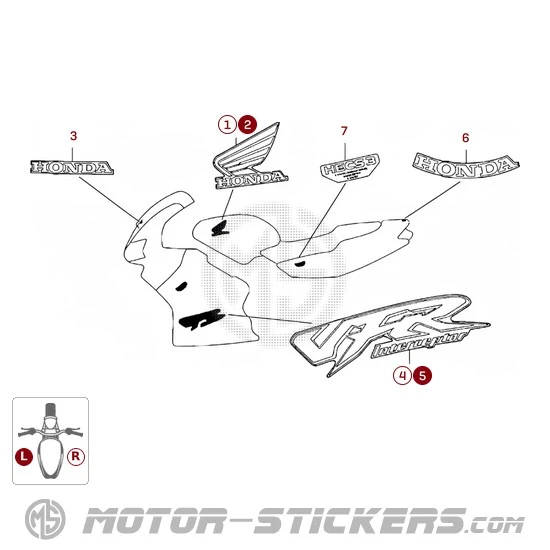 Honda VFR800 INTERCEPTOR 2000