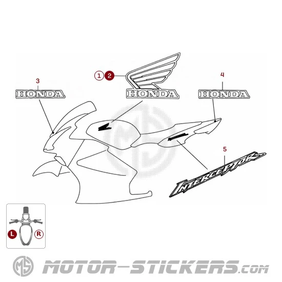 Honda VFR800 INTERCEPTOR 2003
