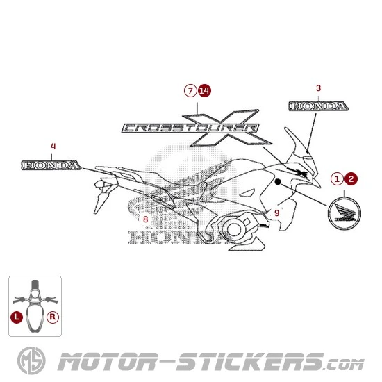 Honda VFR 1200X Crosstourer 2014