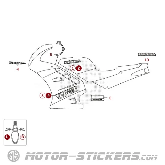 Honda VFR 750F 1990