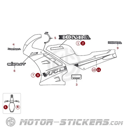 Honda VFR 750F 1992