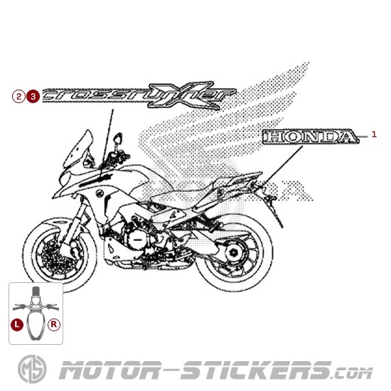 Honda VFR 800X Crossrunner 2016