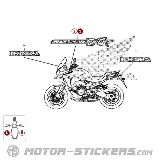 Honda VFR 800X Crossrunner 2017-2018