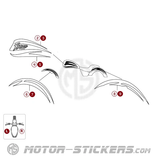 Honda VT1100 SHADOW Sabre 2001