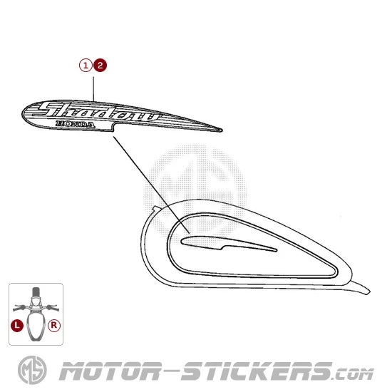 Honda VT125C SHADOW 2003