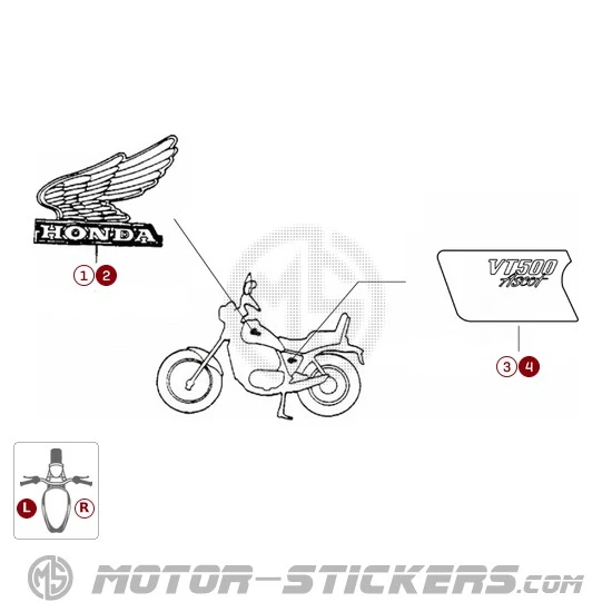 Honda VT500 FT Ascot 1984